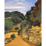 ‡ André Derain (French 1880-1954) Paysage de Provence, c.1925 Signed Oil on canvas 60.5 x 49.5cm