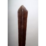 A Solomon Islands club, of spatulate form, with a medial ridge, 121.5cm long. Provenance Purchased