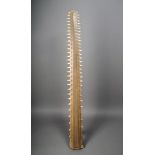 A sawfish rostrum (prisiade. spp.), 127.5cm long. CITES A10 (non-transferable) licence no. 534569/