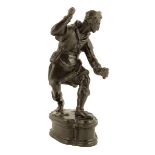 After Giambologna (Italian, 1529-1608). An Italian bronze figure of a birdcatcher, 19th century,