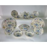 A quantity of Mason Regency pattern dinner, tea and coffee wares including a pair of circular