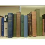 A collection of French related travel books, mainly early 20th century including France For the