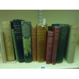 Books relating to the Dolomites, mainly late 19th century/early 20th century publications