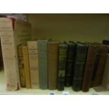 A collection of books relating to Egypt including Egyptian Sculpture and Paintings in the Old