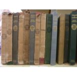 Medici Society travel books - The Picture Guides, mainly Italy and France, some with dust