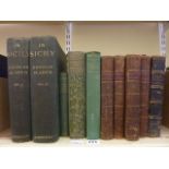 Books relating to Sicily including Travels in the Two Scillies by Henry Swimburne in the years