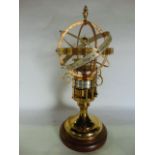 The Orrery Clock,an original collector's timepiece by The St James' House Company, principally in