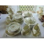 A quantity of Royal Doulton Hamilton pattern dinner and coffee wares number TC1090 including a