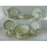 A collection of Paragon Belinda pattern dinner, coffee and tea wares comprising a two handled tureen