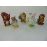 A collection of three Beswick Beatrix Potter figures - Little Pig Robinson and Squirrel Nutkin