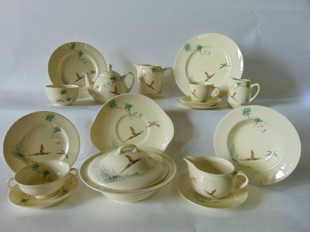 An extensive collection of Royal Doulton The Coppice pattern dinner and tea wares, pattern number