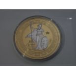 A Britannia and St George and the Dragon Double Accented Diamond Jubilee Commemorative Super Size