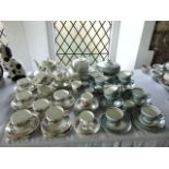A quantity of Wedgwood Florentine pattern wares number W2714 comprising tureen and cover, eight