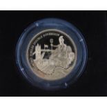 A Tristan da Cunha 22ct Gold Diamond Jubilee Issue Double Sovereign Proof, 2012, Britannia