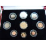 A Commemorative Proof Coin Collection, 1981, fitted display case with certificate