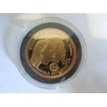 A Tristan da Cunha 22ct Gold William & Catherine Proof Double Sovereign, 29th April 2011, full
