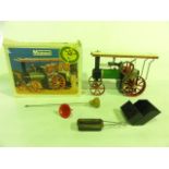 A boxed  Mamod TE1A steam tractor