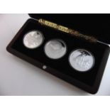 Her Majesty's Most Sought-After Silver Proof International Coin Set, 2011, comprising: UK 1 Oz