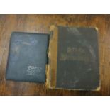 An Edwardian album containing a collection of mainly English topographical scenes, interior views,