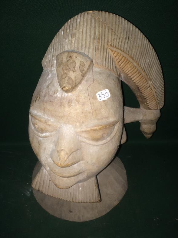 A Nigerian Head To bid live please visit www.yeovilauctionrooms.com