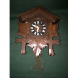 Vintage Wooden Cuckoo Clock To bid live please visit www.yeovilauctionrooms.com