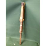 BEMBE Wooden Cane To bid live please visit www.yeovilauctionrooms.com