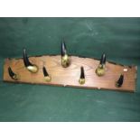 Taxidermy Seven Horn Coat Hanger To bid live please visit www.yeovilauctionrooms.com