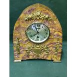 Large French Art Deco Marble Clock To bid live please visit www.yeovilauctionrooms.com
