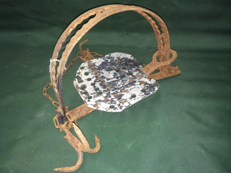 Large Old Animal Trap, Measures 49 across x 28 high To bid live please visit www. - Image 2 of 2