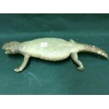 Taxidermy Lizard To bid live please visit www.yeovilauctionrooms.com