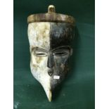 Tribal Mask KWELE, Gabon To bid live please visit www.yeovilauctionrooms.com