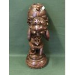 Large And Rare Terracotta IGBO Fertility Figure To bid live please visit www.yeovilauctionrooms.com