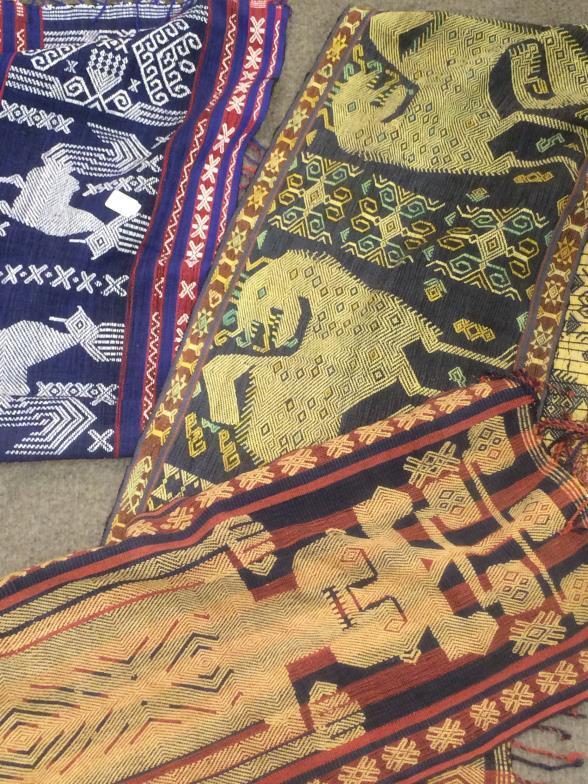 3 x  Songye Textiles To bid live please visit www.yeovilauctionrooms.com - Image 2 of 2