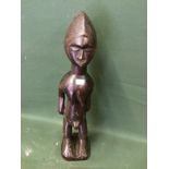 Pende Fertility Tribal Figure Measures 40cms high To bid live please visit www.yeovilauctionrooms.