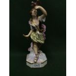 Crown Derby Lady Hamilton Figure, Measures 17cm High To bid live please visit www.