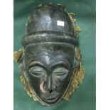 Chokwe Tribal Face Mask To bid live please visit www.yeovilauctionrooms.com