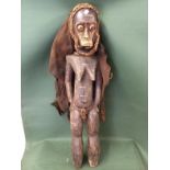 FANG Statue GABON  82cms high To bid live please visit www.yeovilauctionrooms.com