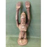 DOGON Statue Measures 61 cms high To bid live please visit www.yeovilauctionrooms.com
