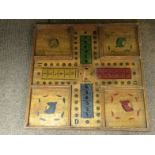 Vintage French Games Board Similar To Ludo To bid live please visit www.yeovilauctionrooms.com