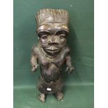 One Of A Pair Of Bronze BENIN Statues To bid live please visit www.yeovilauctionrooms.com