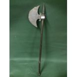 A Medieval Axe With Internal Spike To Handle To bid live please visit www.yeovilauctionrooms.com