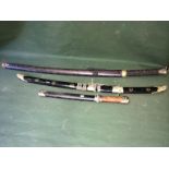 Collection Of 3 Wakizashi To bid live please visit www.yeovilauctionrooms.com