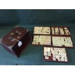 Vintage Cased MAHJONG Set To bid live please visit www.yeovilauctionrooms.com