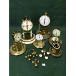 Box Of Skeleton Clocks To bid live please visit www.yeovilauctionrooms.com