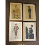 Four Framed Spy Prints To bid live please visit www.yeovilauctionrooms.com