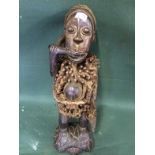 NKISI Tribal Statue To bid live please visit www.yeovilauctionrooms.com