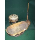 Small Group Of Arican Bowls, Spoons Etc To bid live please visit www.yeovilauctionrooms.com