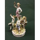 A Vintage Venetian Porcelain Group To bid live please visit www.yeovilauctionrooms.com