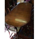 D-End Dining Table (Table Only) To bid live please visit www.yeovilauctionrooms.com