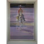 ERIC MASON (1921-1986) H.R.H. QUEEN ELIZABETH II SIGNED AND NUMBERED ON THE FRAME ON THE REVERSE